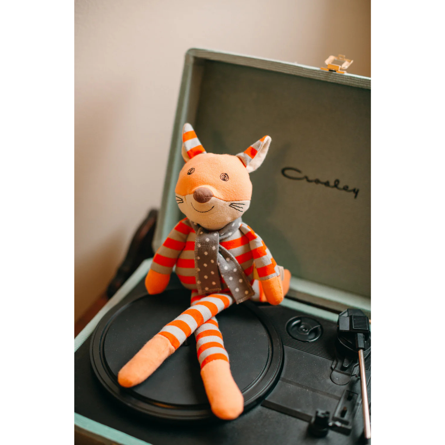 Organic Farm Buddies Organic Plush Toy - Frenchy Fox 14"