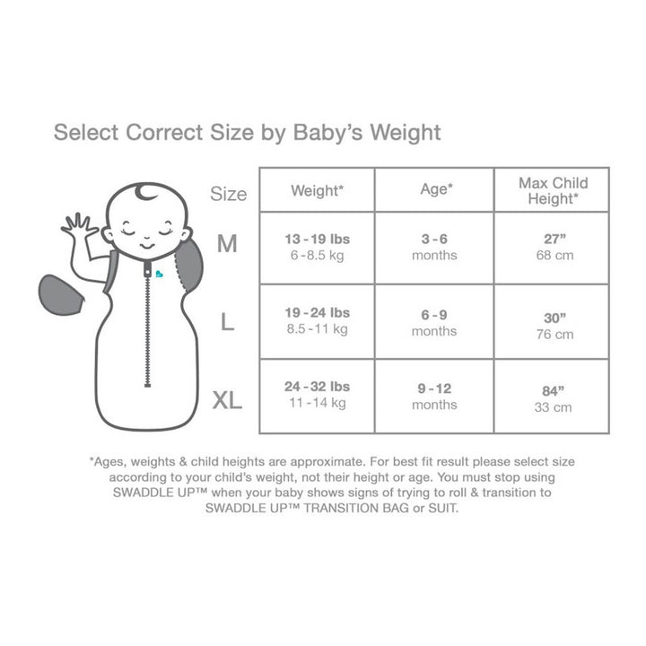 Love To Dream - Swaddle UP Original White