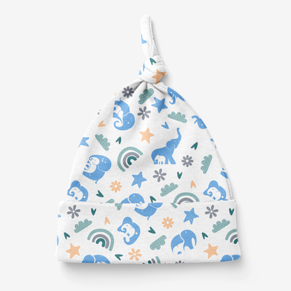 Zeronto Newborn Boy Clothing Gift Box - Cute Elephants
