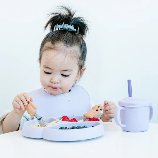 Glitter & Spice Learn To Eat Fork and Spoon Set (Deer)