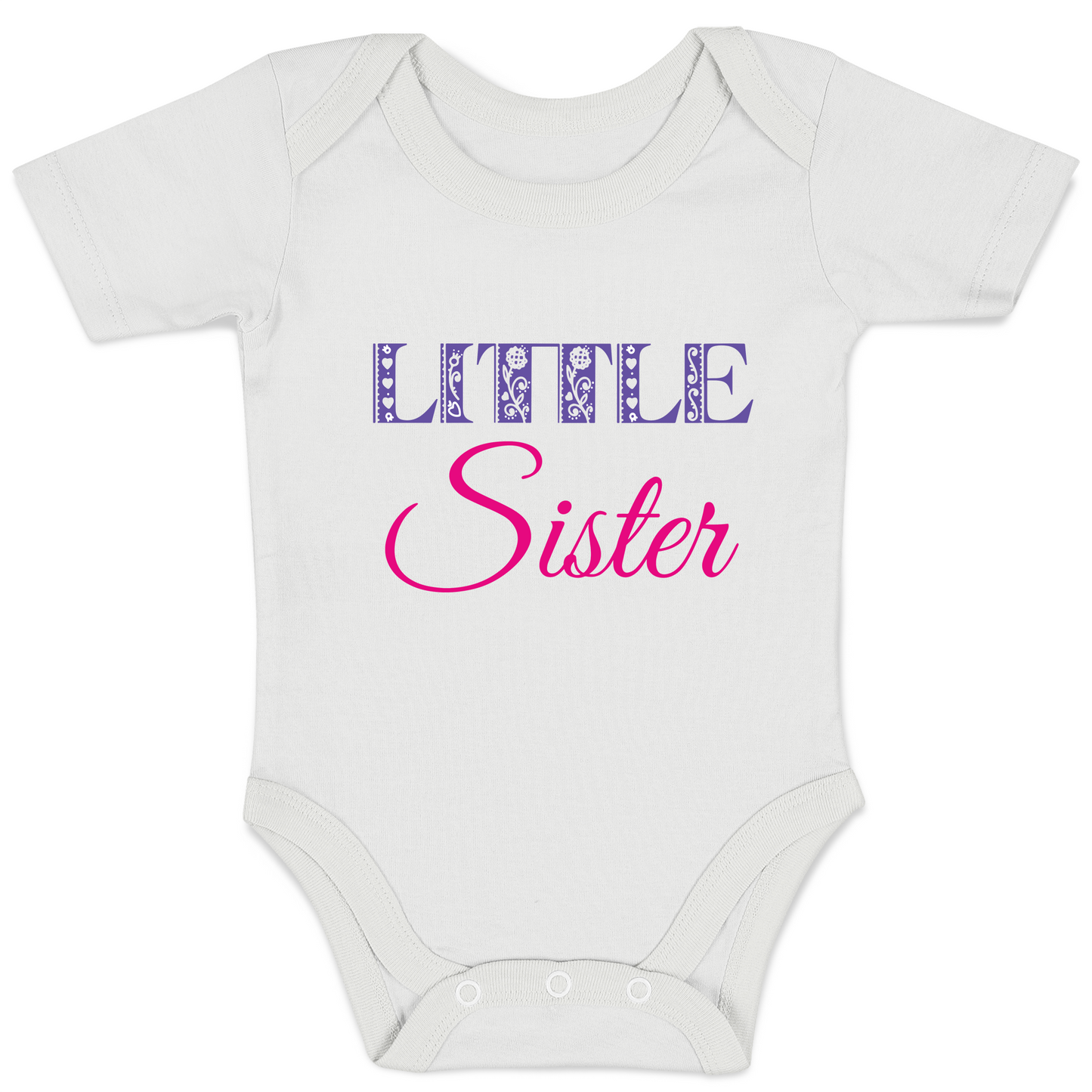 Endanzoo Matching Sisters Organic Kids Tee Shirt - Big Sister & Little Sister
