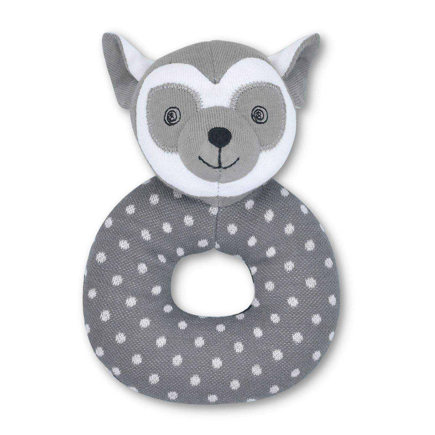 Organic Farm Buddies - Bruce Lemur Teething Rattle