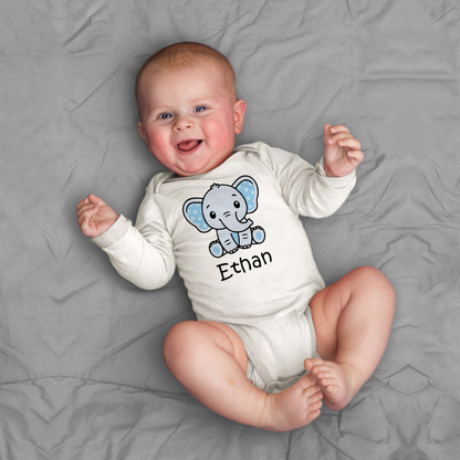 Zeronto Newborn Boy Clothing Gift Box - Cute Elephants