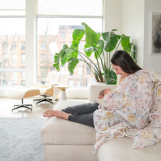 Aden Anais Organic Swaddle - Earthly - Vintage Floral