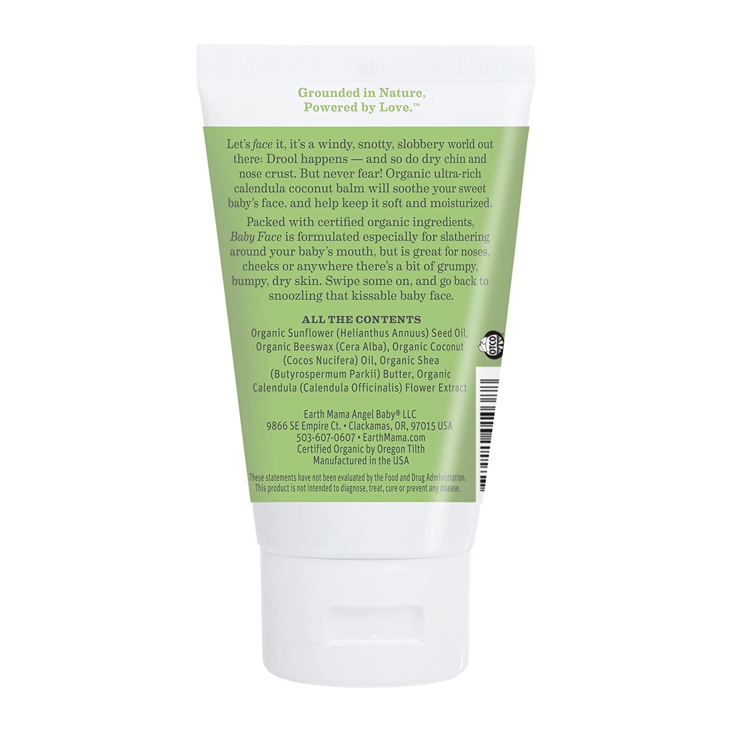 Earth Mama Baby Face Organic Nose & Cheek Balm (60ml)