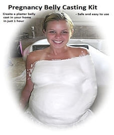 Annettes Keepsakes 3-D Casting Kits - Pregnancy Belly