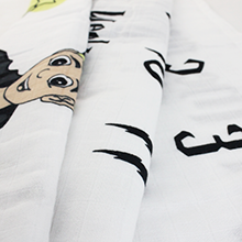 Endanzoo Baby Monthly Milestone Muslin Swaddle Blanket - Little Wizard