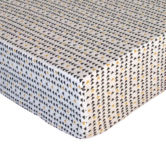 Brean Organic Muslin Cotton Crib Sheet - Nordic Woods