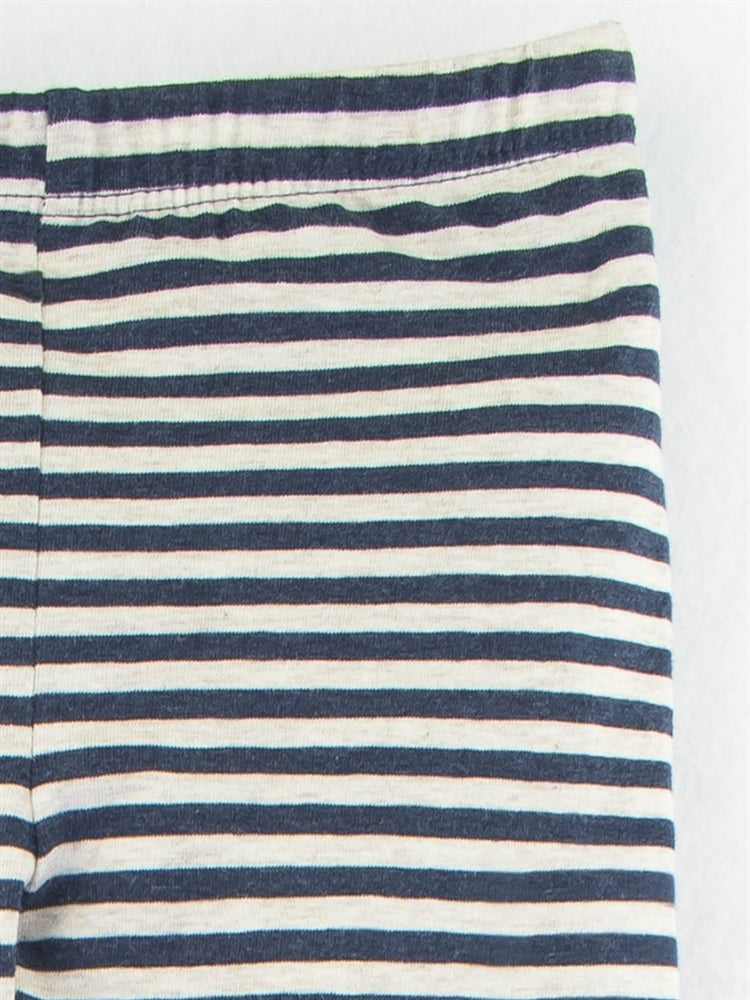 Colored Organics Tera Legging (Heather Admiral/Heather Oat) - Size: 2T, 4T