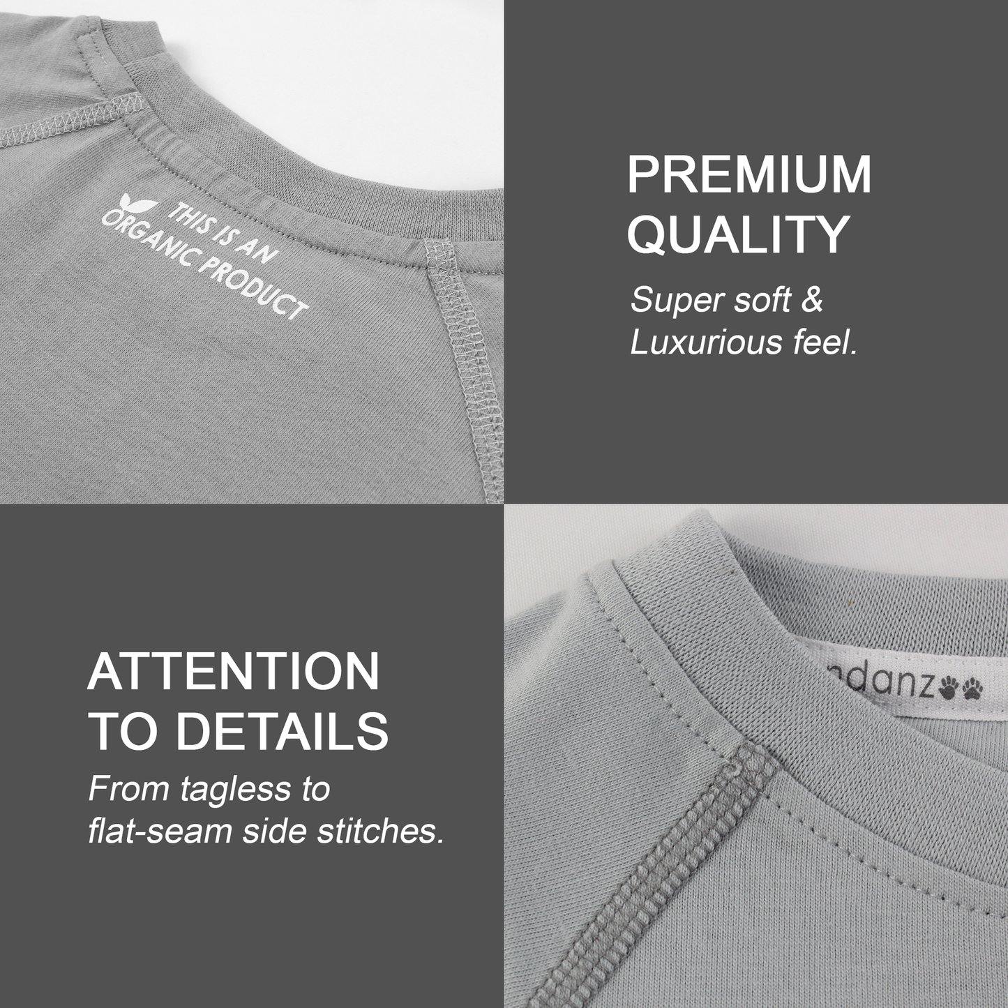 Endanzoo Organic Three-quarter Sleeve Kids Tee Shirt - Orangutan In A Wonderful World