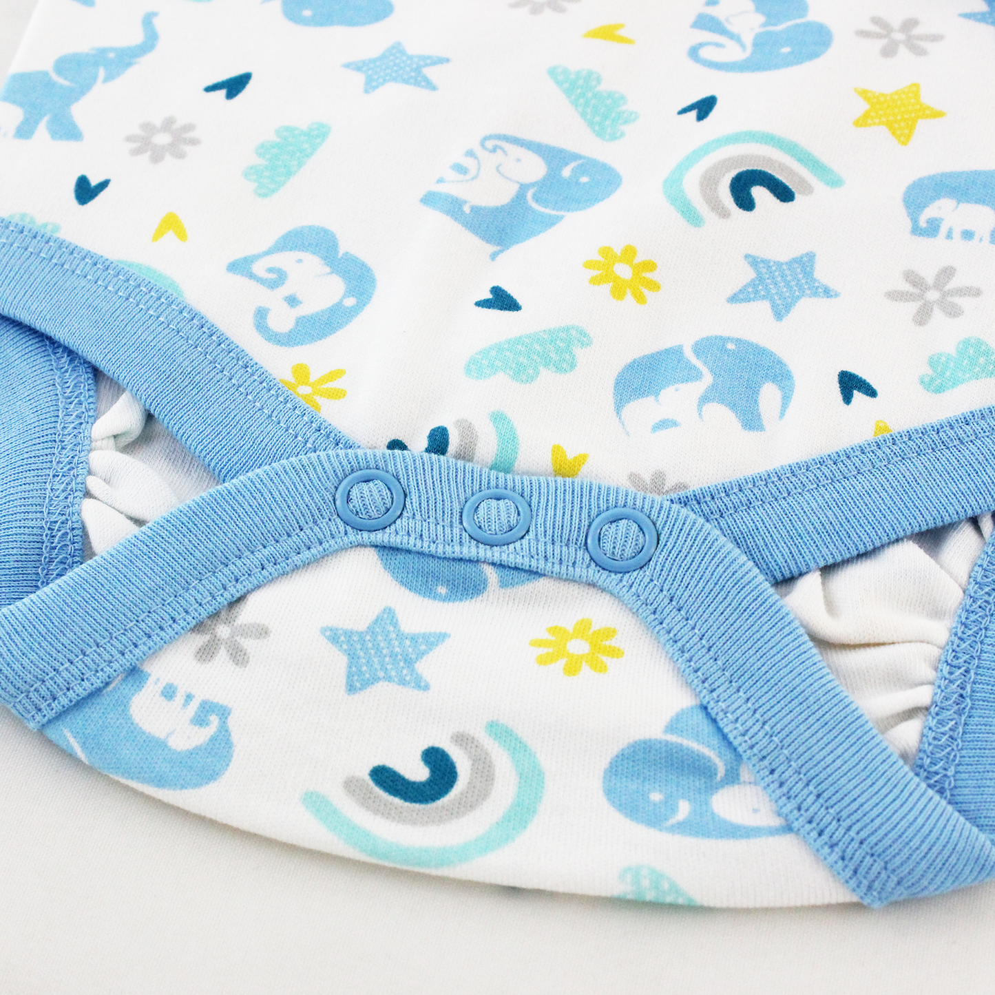 Endanzoo Organic Long Sleeve Bodysuit - Elephant Love