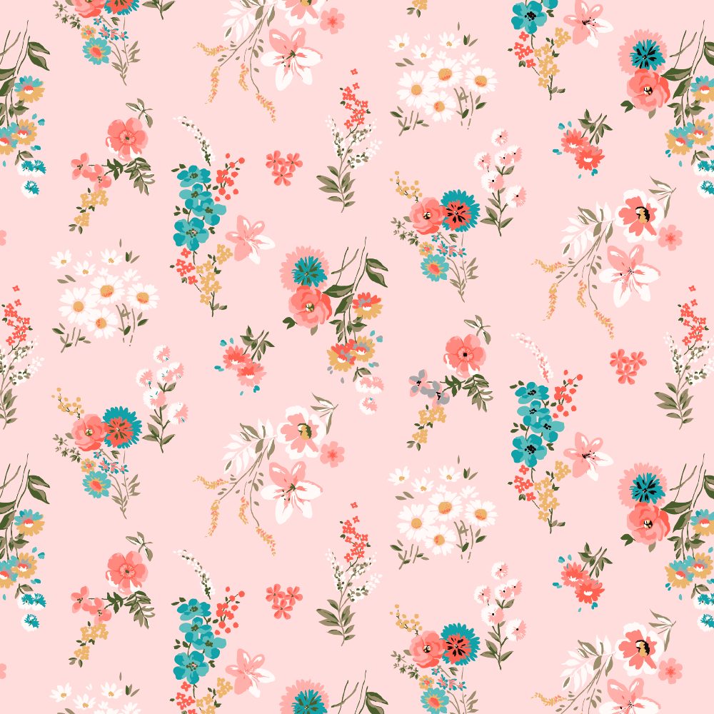 Endanzoo Organic Cotton Knotted Beanie - Pink Blossom