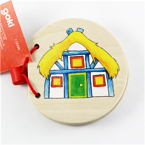 Goki Wooden Picture Book - House