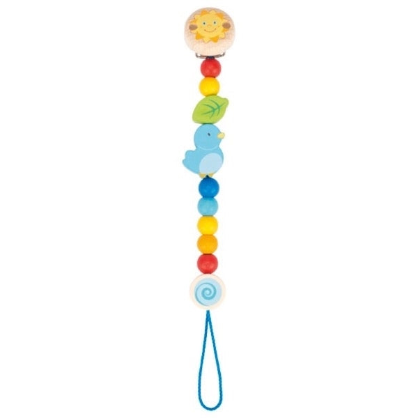 Heimess Wooden Pacifier Clips - Soother Chain Bird