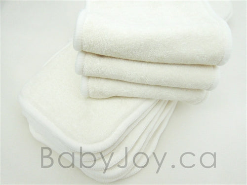 Kawaii Premium Label Organic Bamboo Medium Inserts - 6 pack