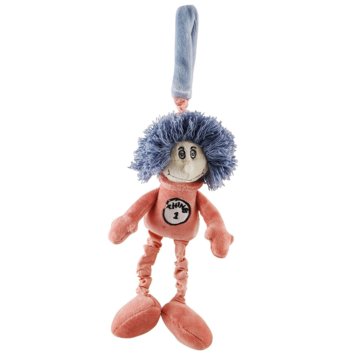 Dr. Seuss Organic Stroller Toy 7" - Thing 1