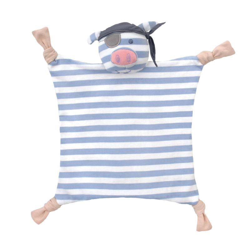 Organic Farm Buddies - Pirate Pig Blankie
