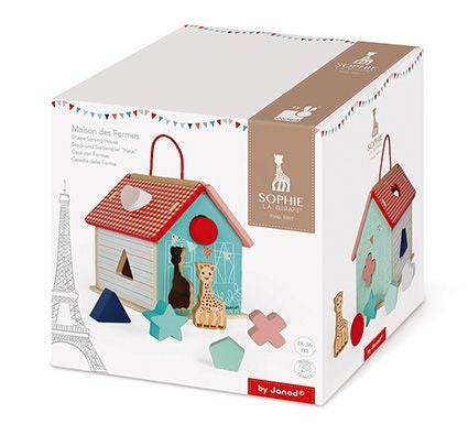 Sophie La Giraffe - House of Shapes Sorter