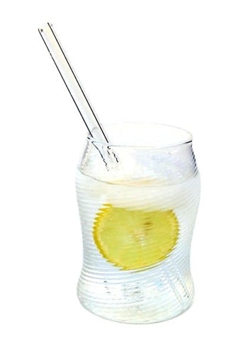 Strawesome 8" Standard Glass Straw - Clear