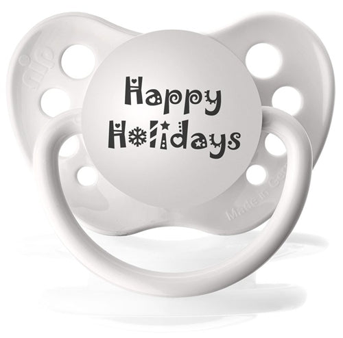 Ulubulu Silicone Pacifier - Happy Holidays
