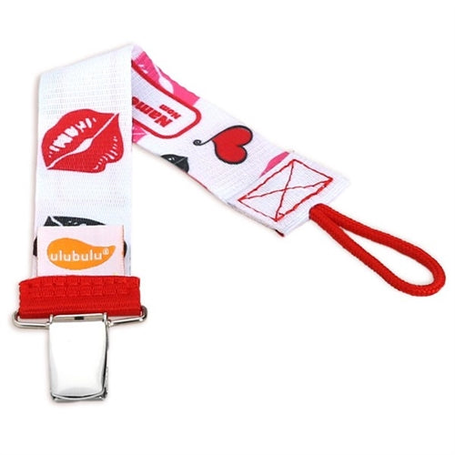 Ulubulu Pacifier clips - Kissy Lips