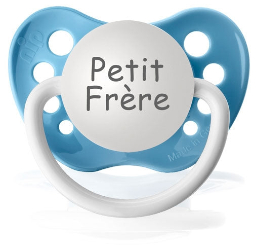 Ulubulu Silicone Pacifier in French - Petite Frere