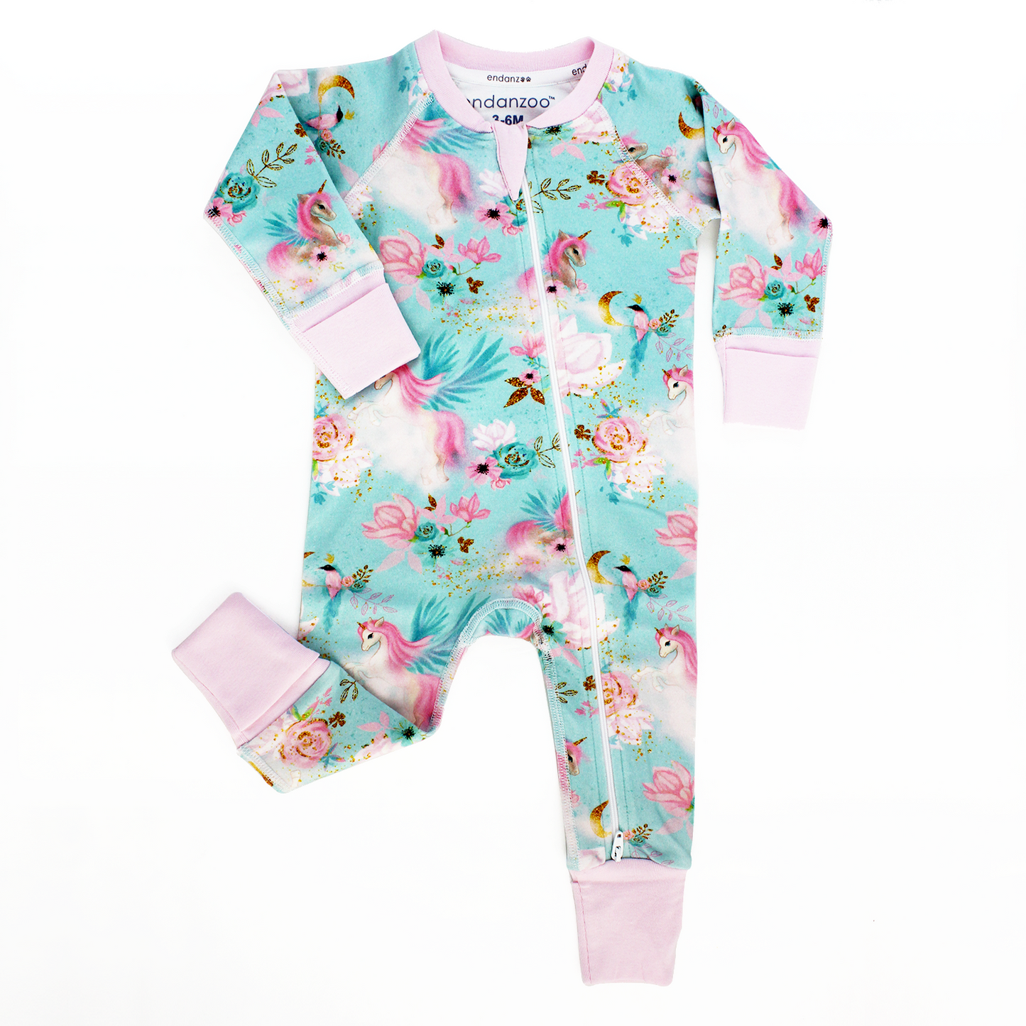 Endanzoo Organic Romper Set - My Unicorn