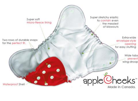 AppleCheeks One Size Envelope Cover