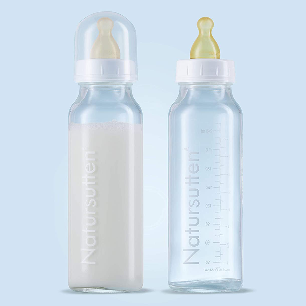 Natursutten Glass Baby Bottle 8oz / 2-pack