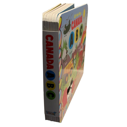 Taffy Tales Lift-The-Flap Board Book - Canada ABC Fun Flaps
