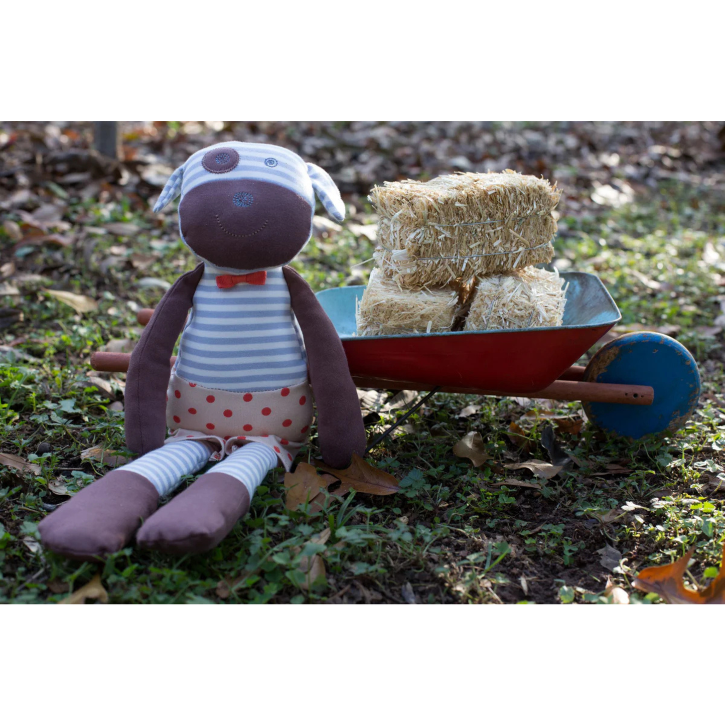 Organic Farm Buddies Organic Cotton Plush Toy - Boxer Dog 14"