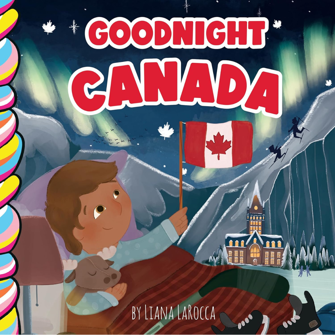 Taffy Tales Board Book - Goodnight, Canada