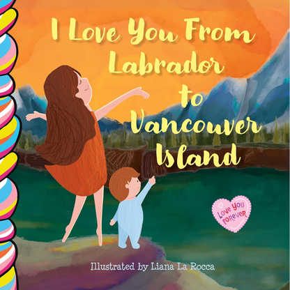 Taffy Tales Board Book - I Love You From Labrador To Vancouver Island