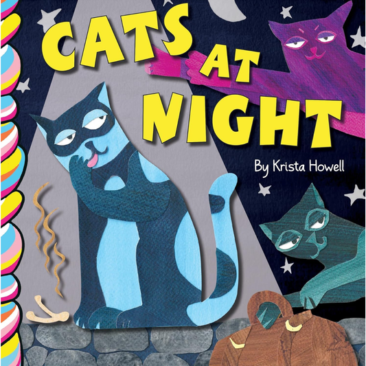 Taffy Tales Board Book - Cats At Night