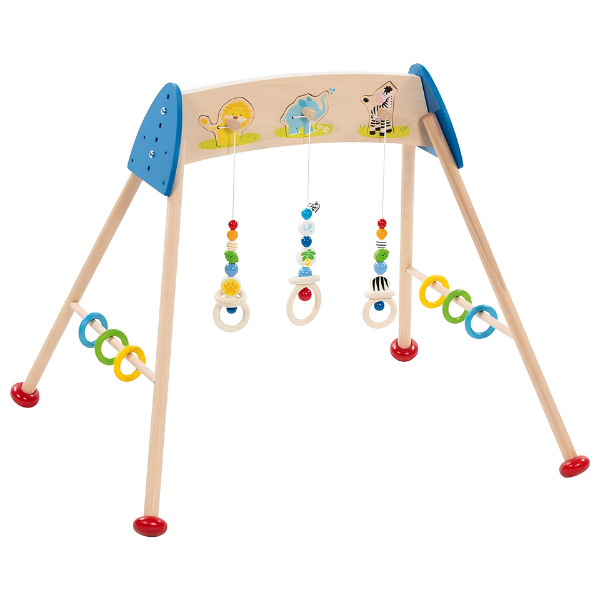 Goki Baby Gym with Sound - Wild Animals