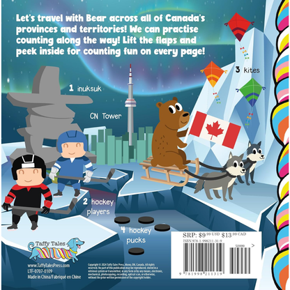Taffy Tales Lift-The-Flap Board Book - Canada 123 Fun Flaps Interactive