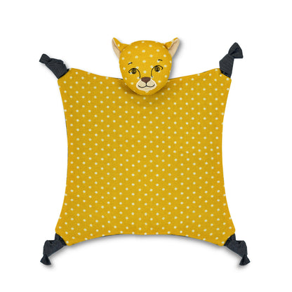 Organic Farm Buddies Baby Lovey Blankie - Charlie Cheetah Blankie