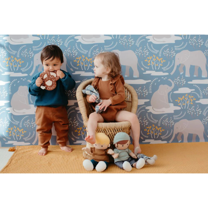 Apple Park Organic Dress Up  Doll - Park Friends Levi