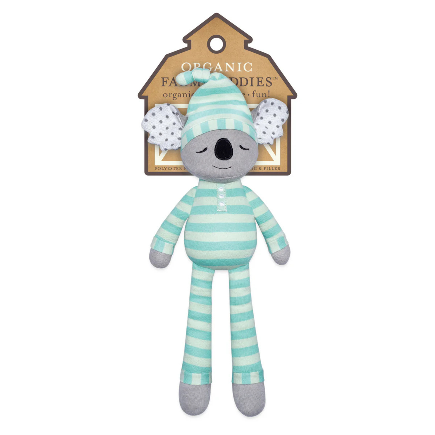 Organic Farm Buddies Organic Cotton Plush Toy - Kozy Koala 14"