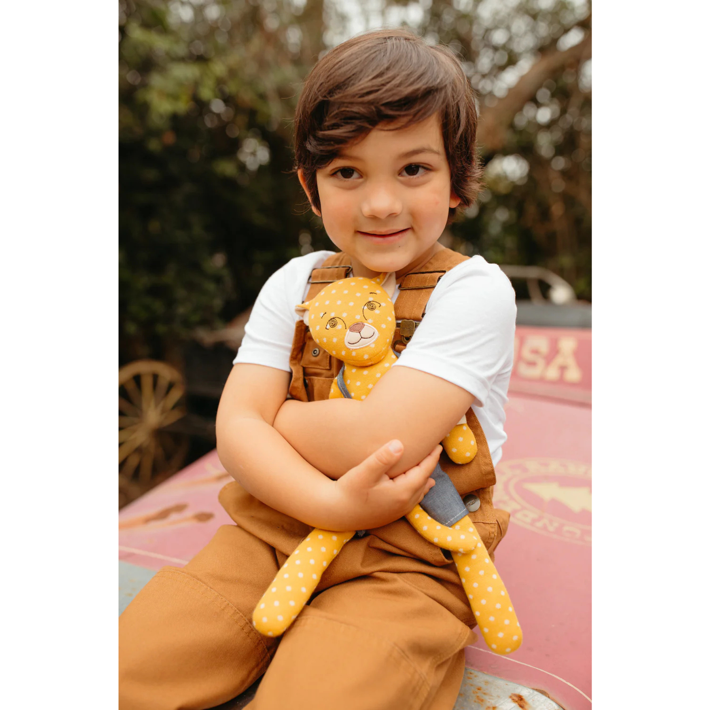 Organic Farm Buddies Organic Cotton Plush Toy - Charlie Cheetah