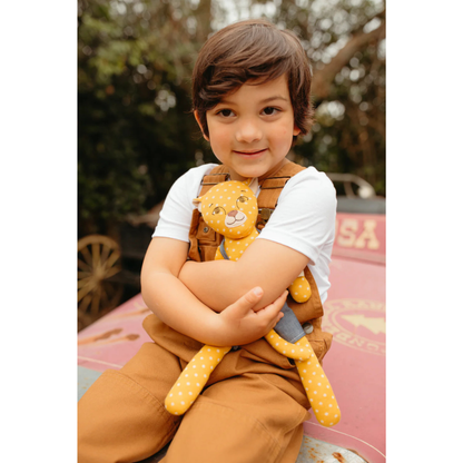 Organic Farm Buddies Organic Cotton Plush Toy - Charlie Cheetah