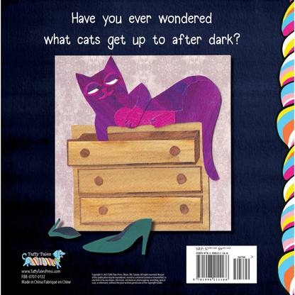 Taffy Tales Board Book - Cats At Night