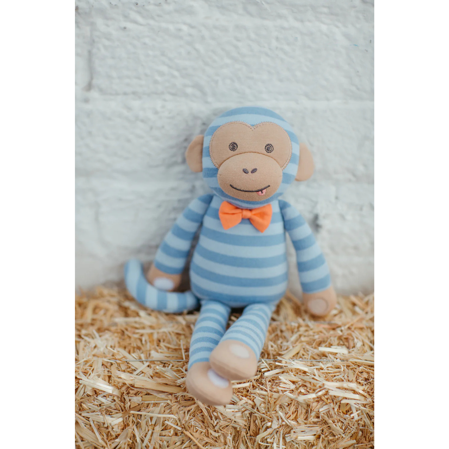 Organic Farm Buddies Organic Cotton Plush Toy - Marvin Monkey 14"