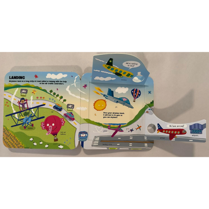 Taffy Tales Lift-The-Flap Board Book - Planes Fun Flaps