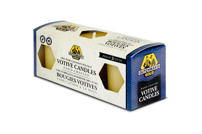 Dutchman's Gold - Canadian Beeswax Votive Candles
