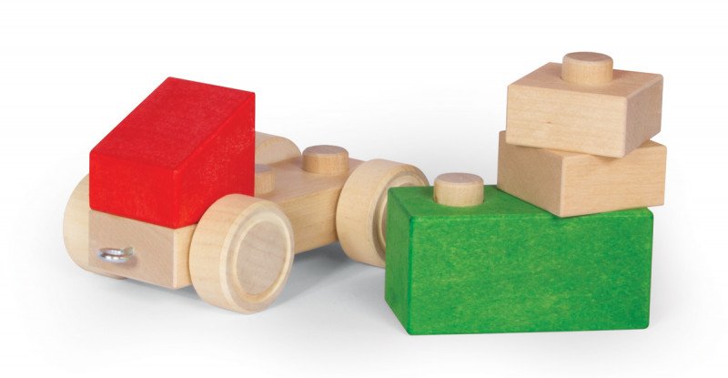 Varis Wooden Stacking Blocks Vehicle