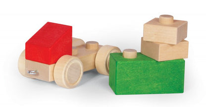 Varis Wooden Stacking Blocks Vehicle