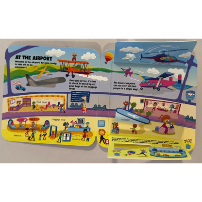 Taffy Tales Lift-The-Flap Board Book - Planes Fun Flaps