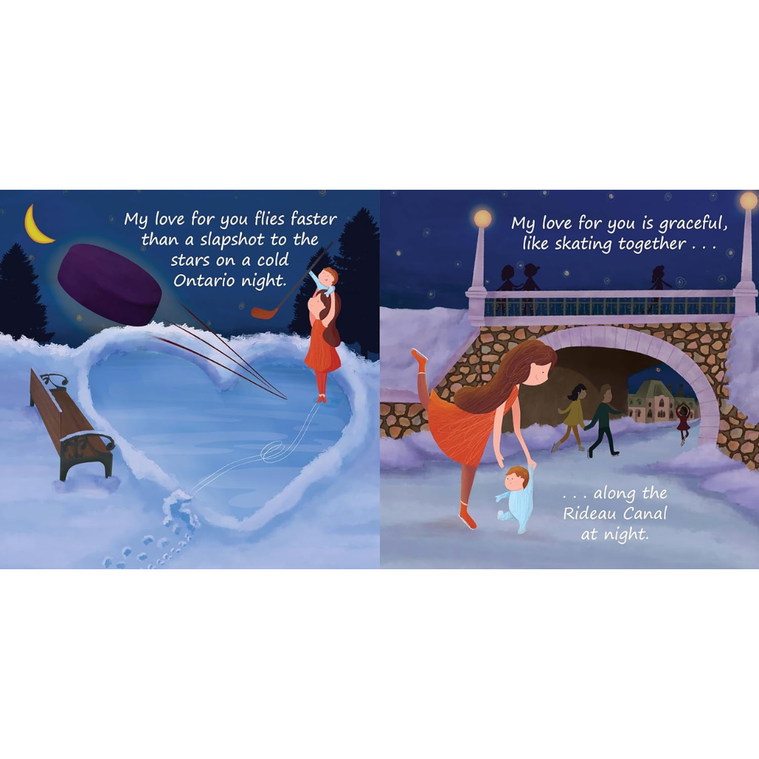 Taffy Tales Board Book - I Love You From Labrador To Vancouver Island