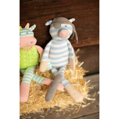 Organic Farm Buddies Organic Cotton Plush Toy - Pirate Pig